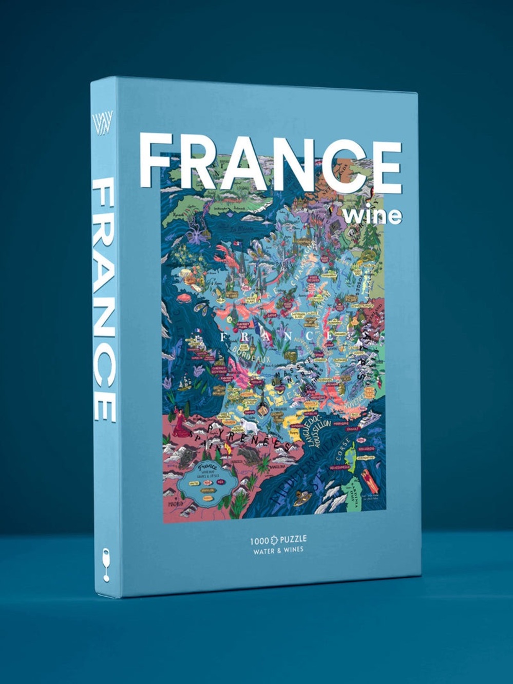 Water & Wines France 1000 Wine Puzzle - - Picture 5 of 5